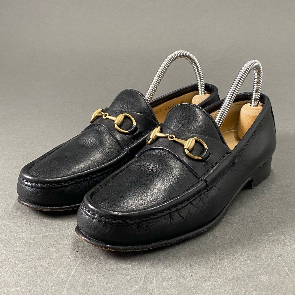 GUCCI ブラック ローファー 6 楽天市場】GUCCI グッチ 644724 GGシェリーライン レザー