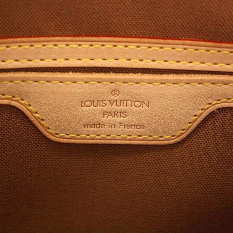 LOUIS VUITTON ハンドバッグ モノグラム カバ メゾ ブラウン 茶 ルイヴィトン LOUIS VUITTON カバ メゾ トートバッグ ハンド PVC