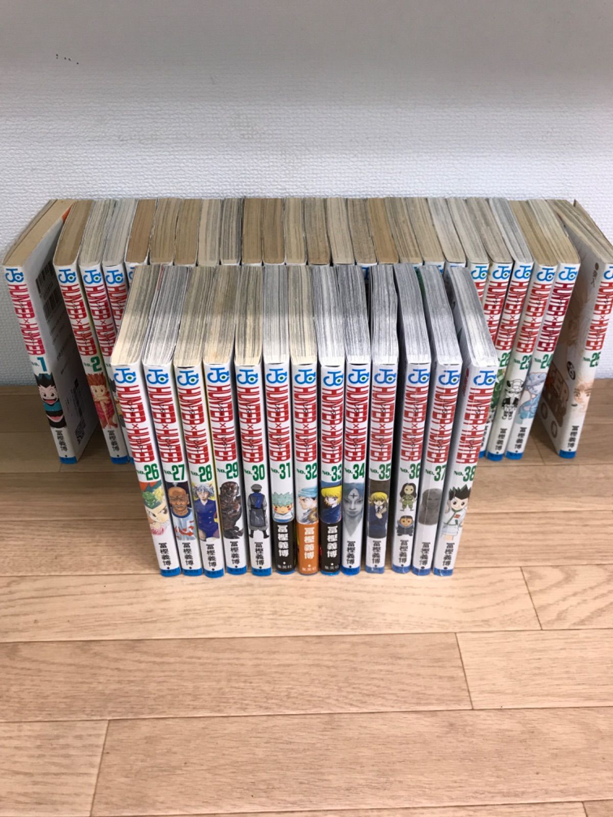 ⑨ハンターハンター HUNTER×HUNTER 1~38巻 全巻 巻あり HW29I