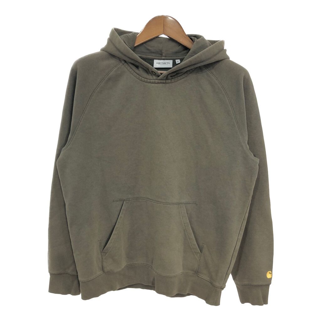 Carhartt カーハート スウェット パーカー 無地 カーキ (メンズ Carhartt カーハート スウェット パーカー 無地 カーキ (メンズ