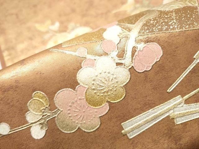 まゆです⭐︎金彩友禅　卓越技能者　名工　和田光正　袋帯　未使用品 現代の名工 故：和田光正】 特選金彩友禅袋帯 ≪御仕立て上がり