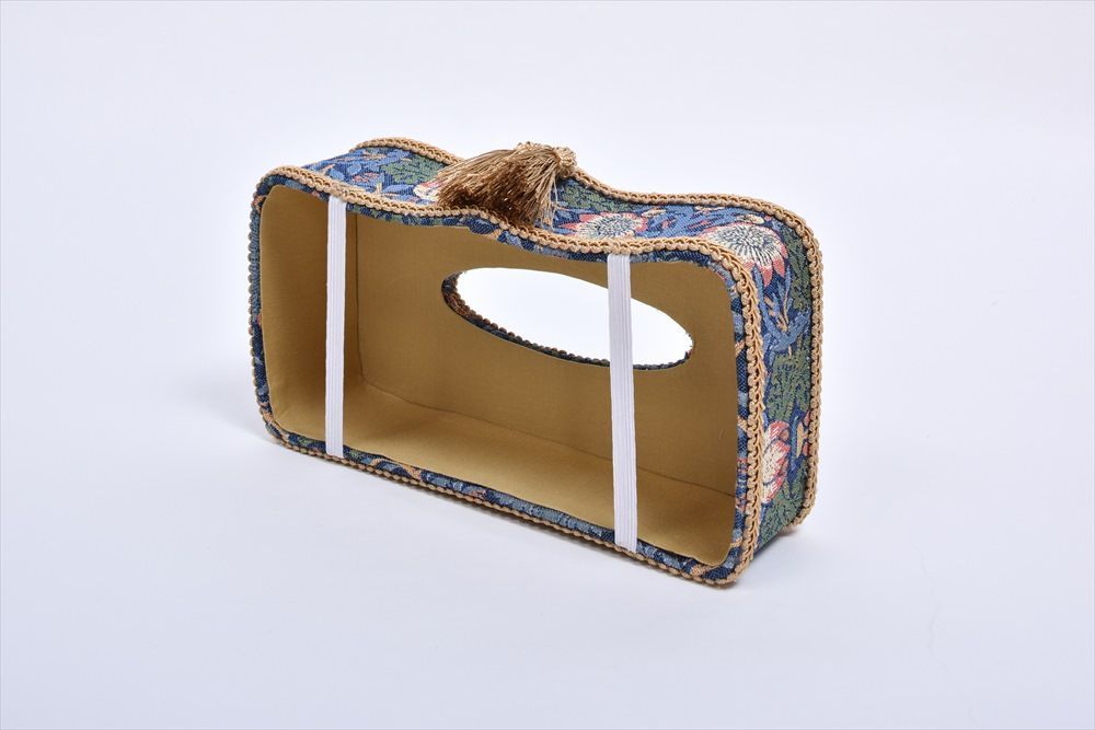 ティッシュ ボックスケース ホルダー ジェニファーテイラー いちご泥棒