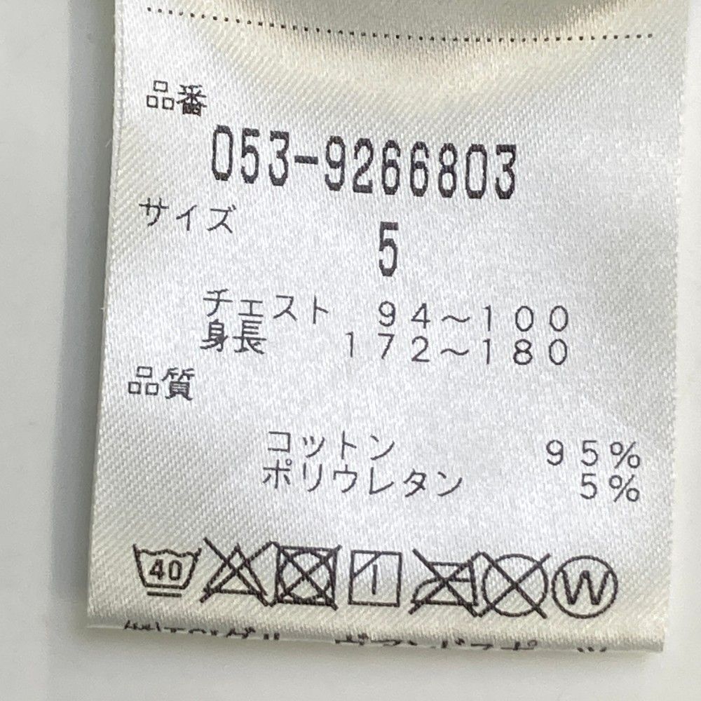 サイズ：5 PEARLY GATES パーリーゲイツ ハイネック 長袖Tシャツ