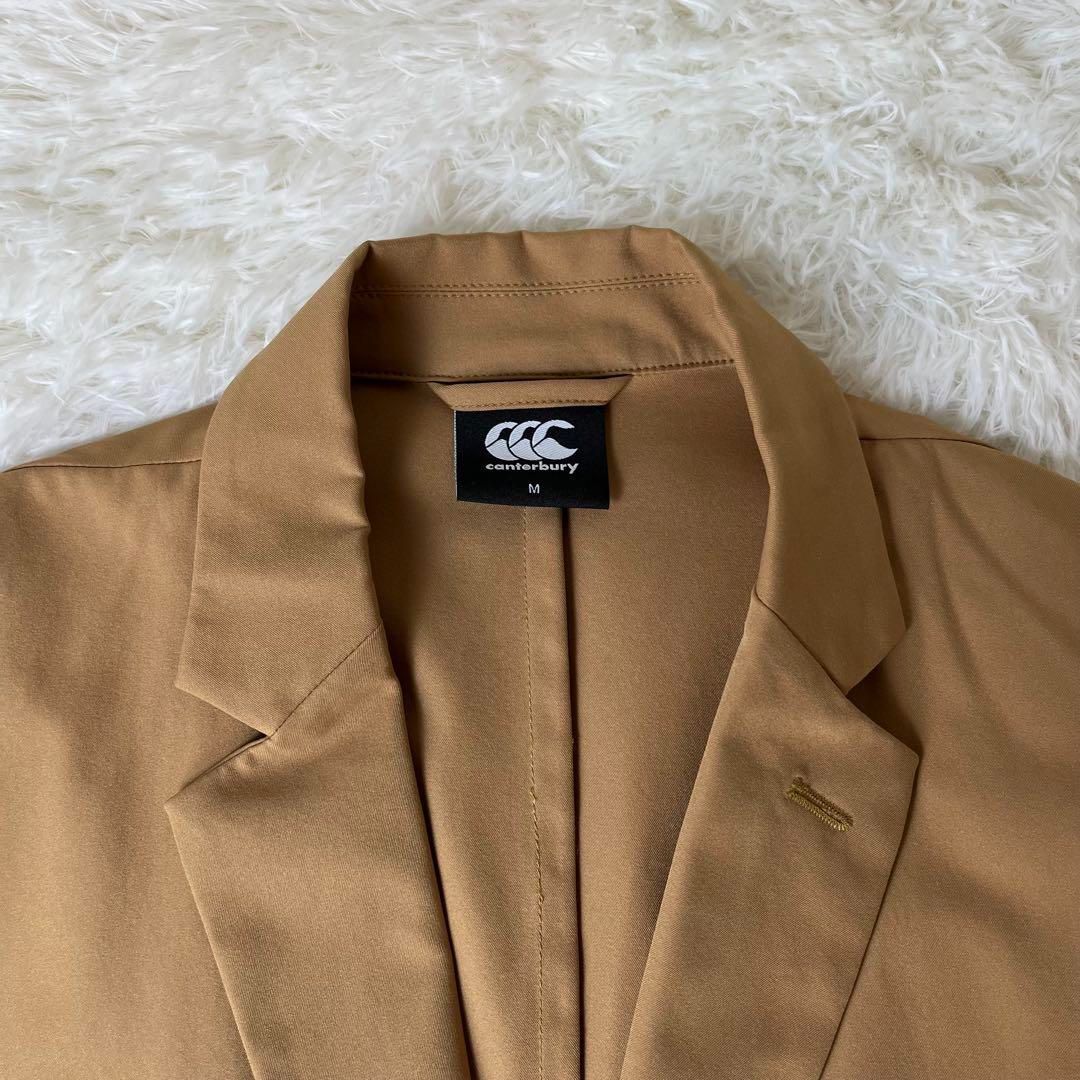 注目のブランド canterbury 未使用級 トランスファージャケット 撥水 ストレッチ ジャケット・アウター