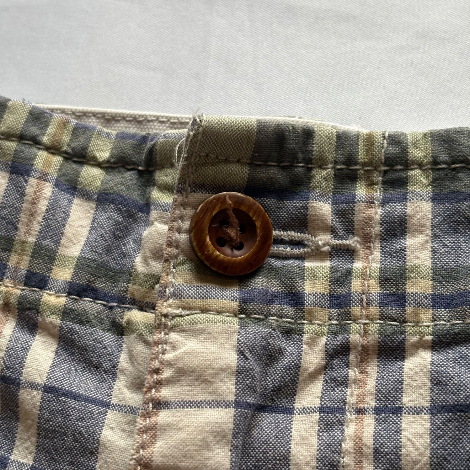 00s GAP Plaid Pattern Cargo Shorts ギャップ チェックパターン 00s GAP Plaid Pattern Cargo Shorts ギャップ チェックパターン