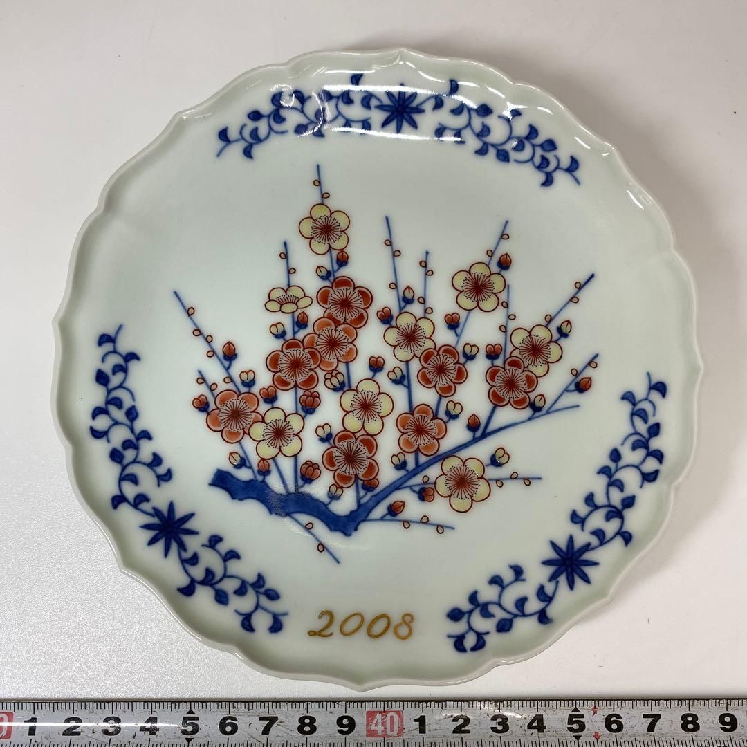 三谷龍二 33㎝大皿 □三谷龍二さん 白漆梅皿/漆器□辻和美