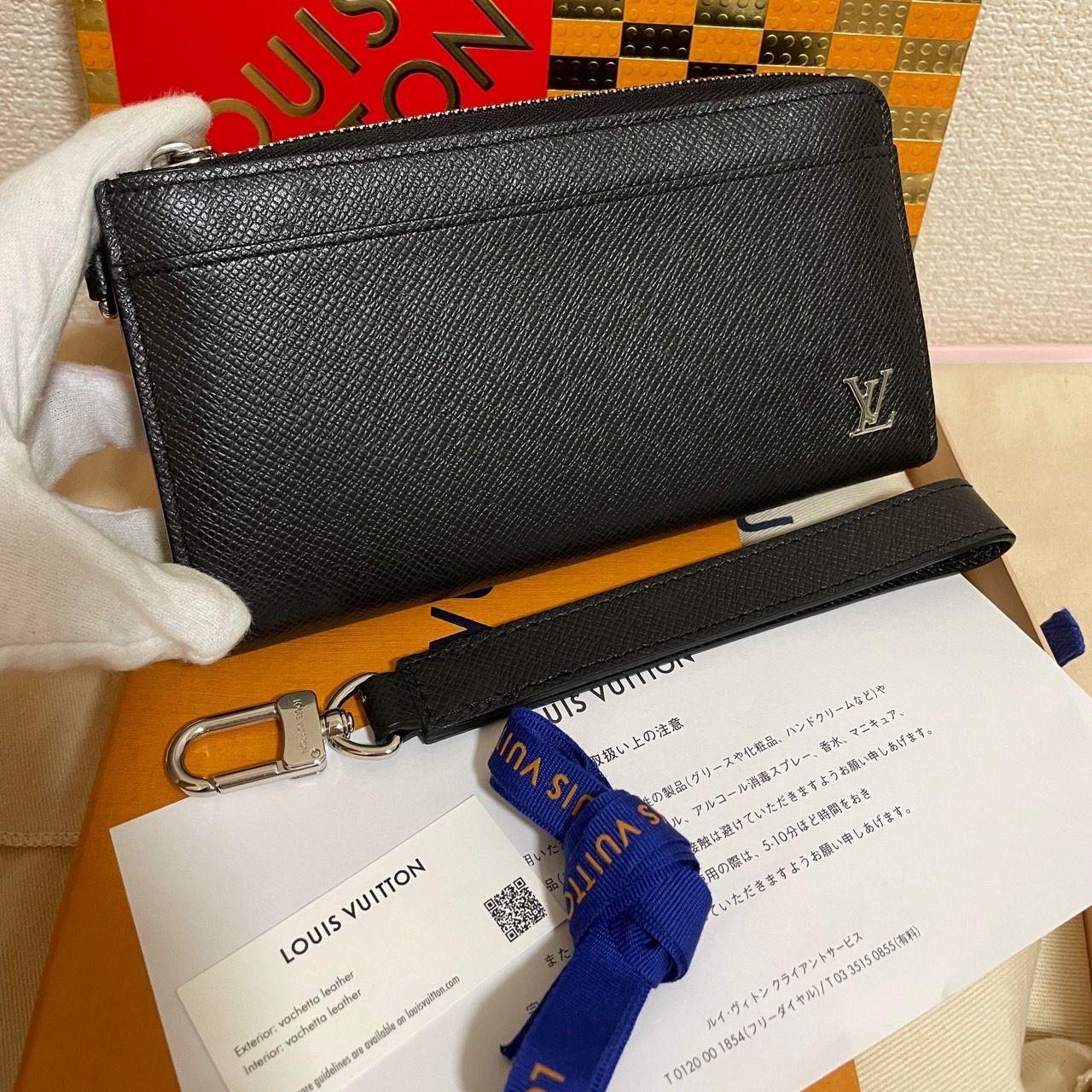 使用わずか】ルイヴィトン タイガ ジッピー ドラゴンヌ 長財布 