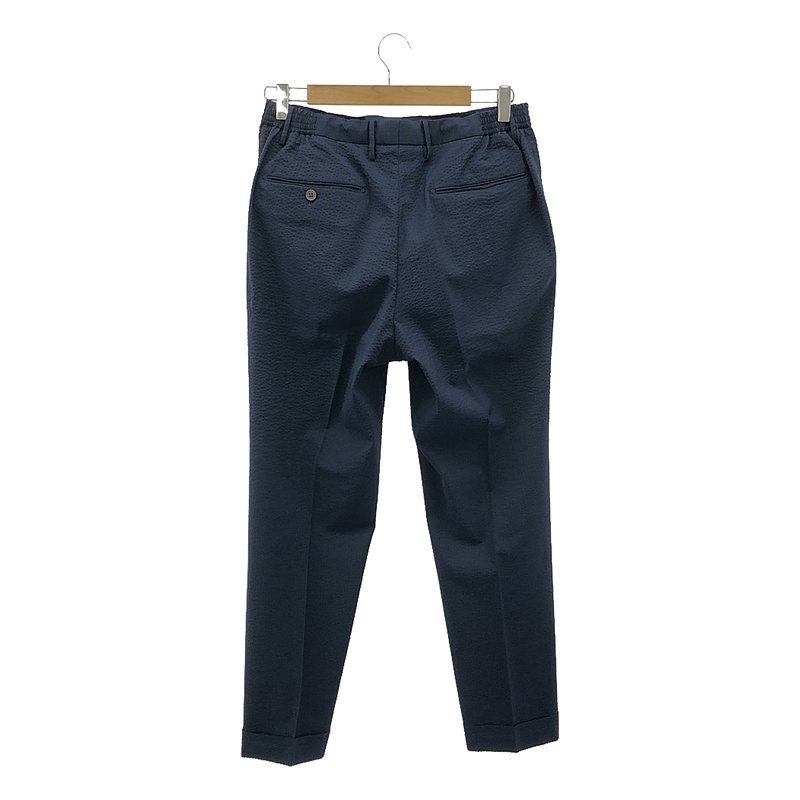 綺麗 +CLOTHET クロスクローゼット シアサッカー シャツジャケット 2 軽やかさと上品さを兼ね備えた テックウール®シアサッカーセットアップ
