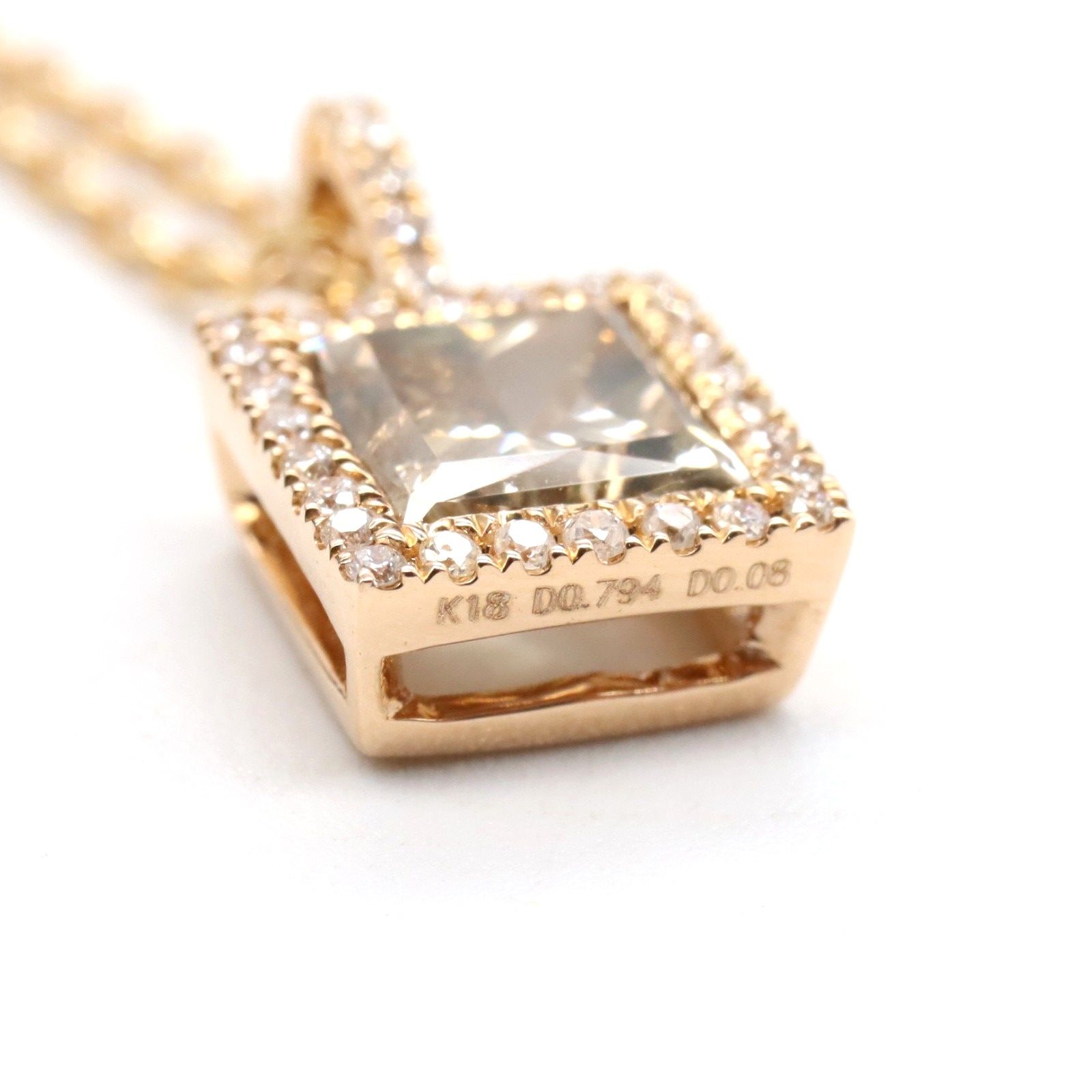 ジュエリー JEWELRY ネックレス ダイヤモンド ネックレス ﾀﾞｲﾔ 3.1g 首  