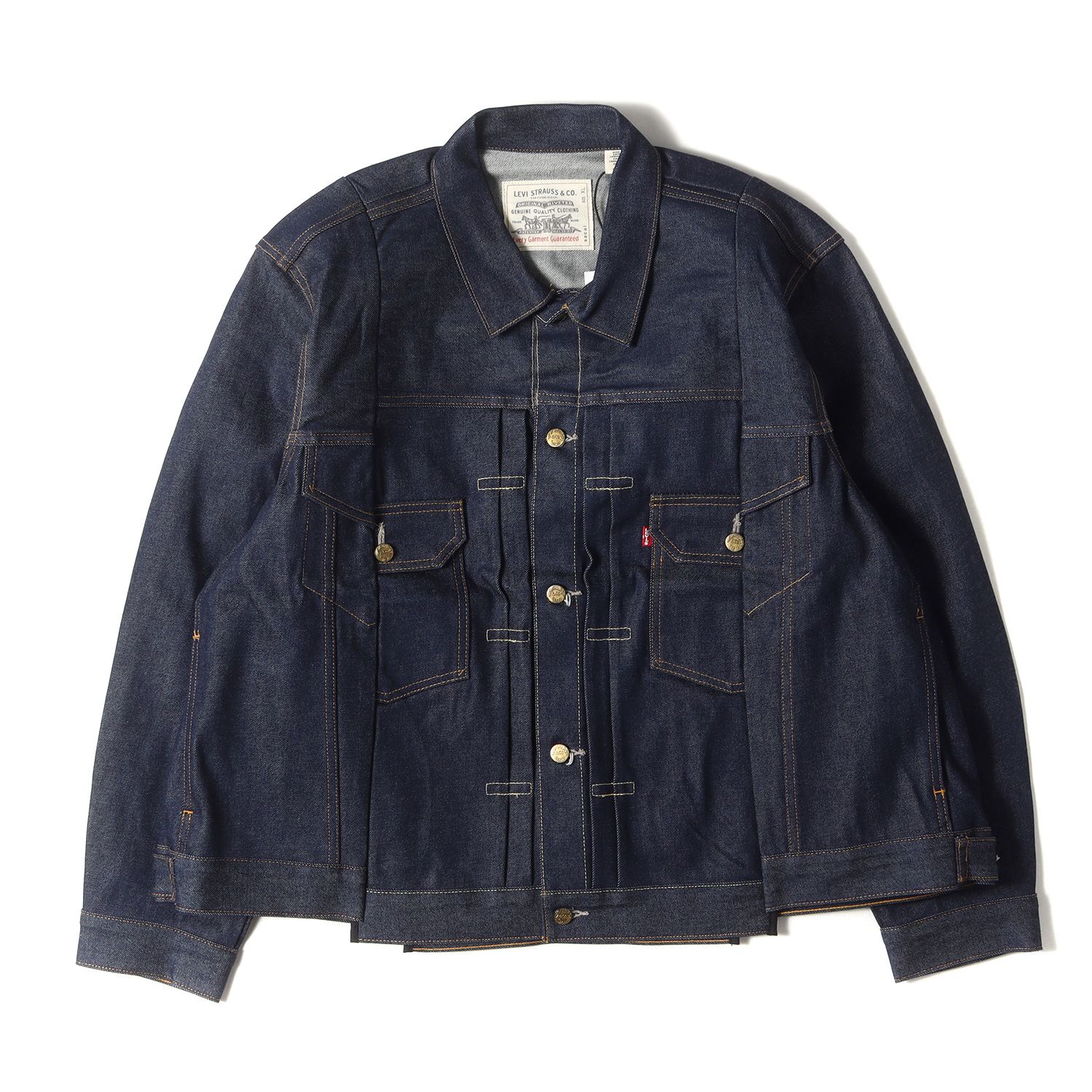 sacai デニム　MA-1 ドッキングジャケット　再構築　フライトジャケット サイズ2 sacai サカイ 再構築 ドッキングデニムジャケット ma-1 サイズ1