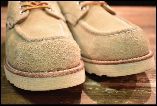 9D 良品 羽タグ 90'S】レッドウィング 8105 スエード オックスフォード