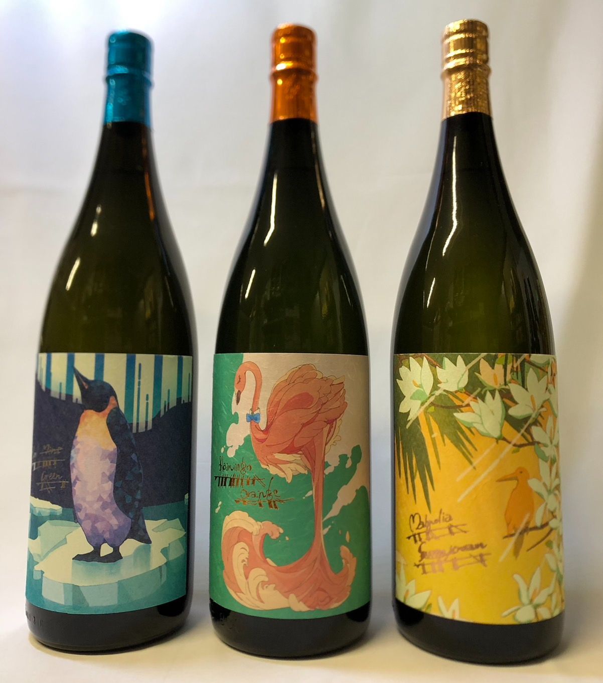 フラミンゴオレンジ クールミント サニークリーム 安田 　プレミア焼酎4本セット 専用】国分酒造 プレミアム焼酎 安田 フラミンゴ クールミント