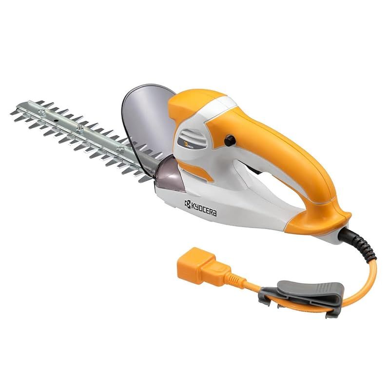京セラ Kyocera 旧リョービ ヘッジトリマ HT-2110 刈込幅210mm 690350A 3面研磨刃と低振動で鋭い切れ味と安定した剪定 スタンダード刃 ニッケルコーティング 両刃駆動 最大切断枝径10mm 1