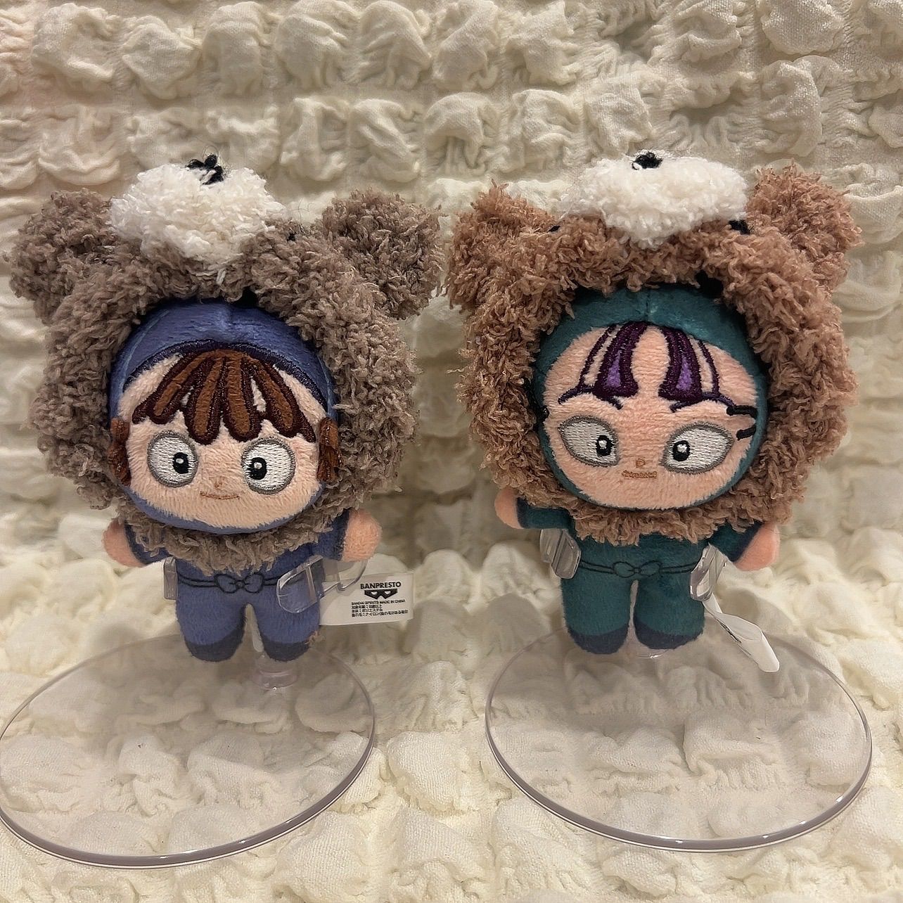 ほわぬい サイズ 忍たま 8センチ 8cm クマ耳 ボンネット ぬい服 ぬい