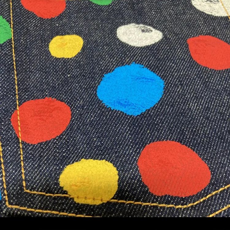 LOUIS VUITTON LV×YK 草間彌生コラボ ドット デニムショーツ ショート