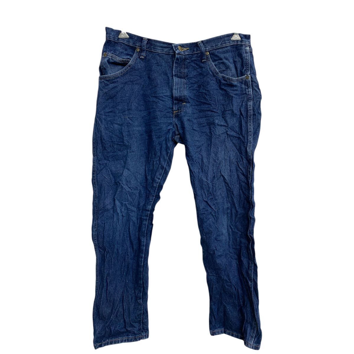 Wrangler デニムパンツ W36 ラングラー ビッグサイズ インディゴ コットン 古着卸 アメリカ仕入 2501-508