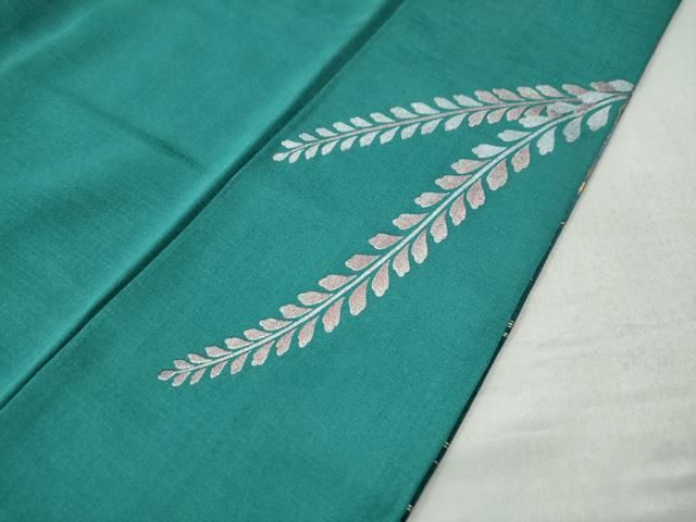 平和屋着物○訪問着 辻が花 暈し染め 金銀彩 正絹 逸品 CAAU1784yc