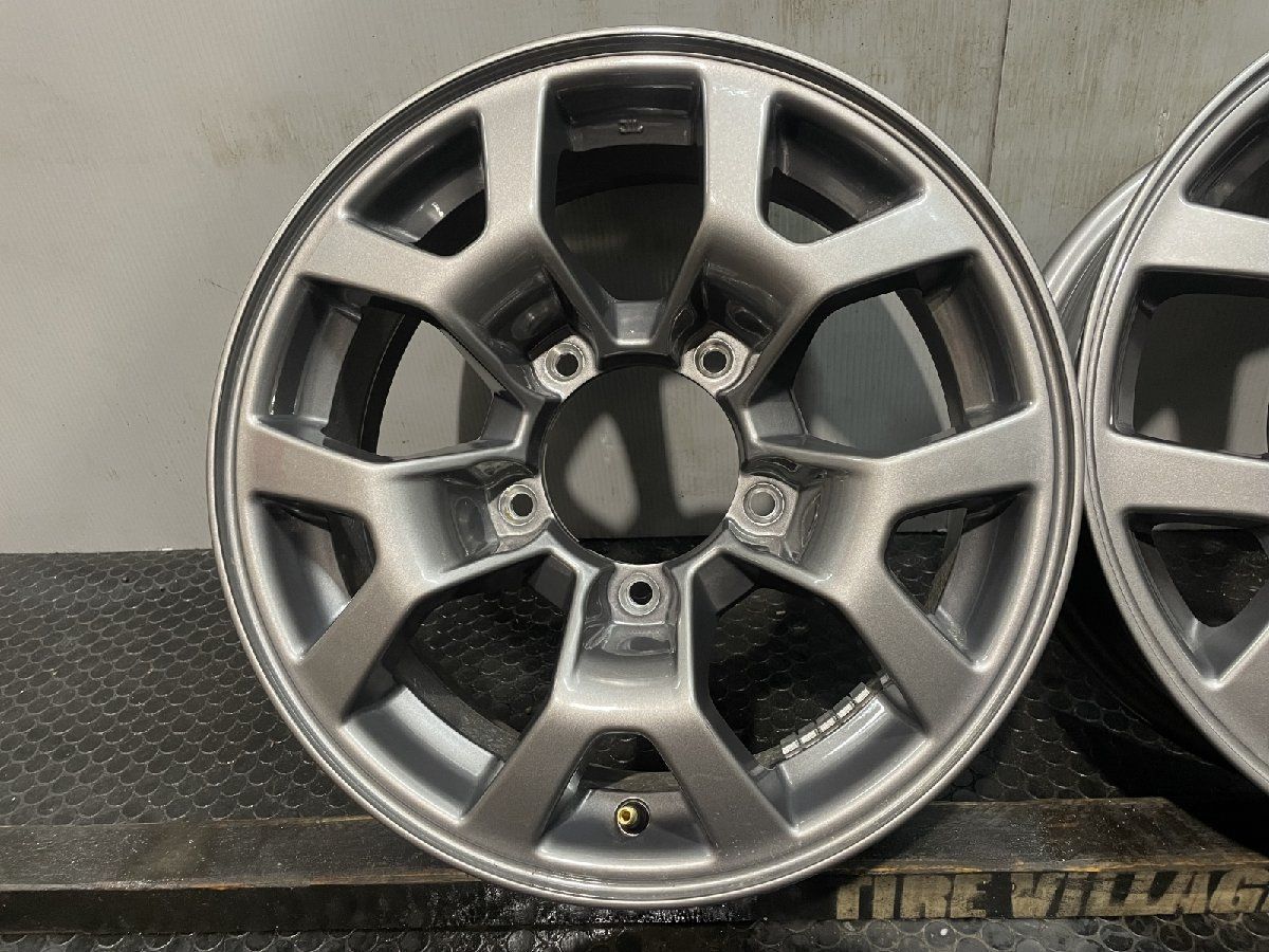 mdJB74 ジムニー シエラ　純正15インチ　４本 新車外し JB 74 ジムニー シエラ 純正 ホイール 15×5.5J 139.7 5本 JB