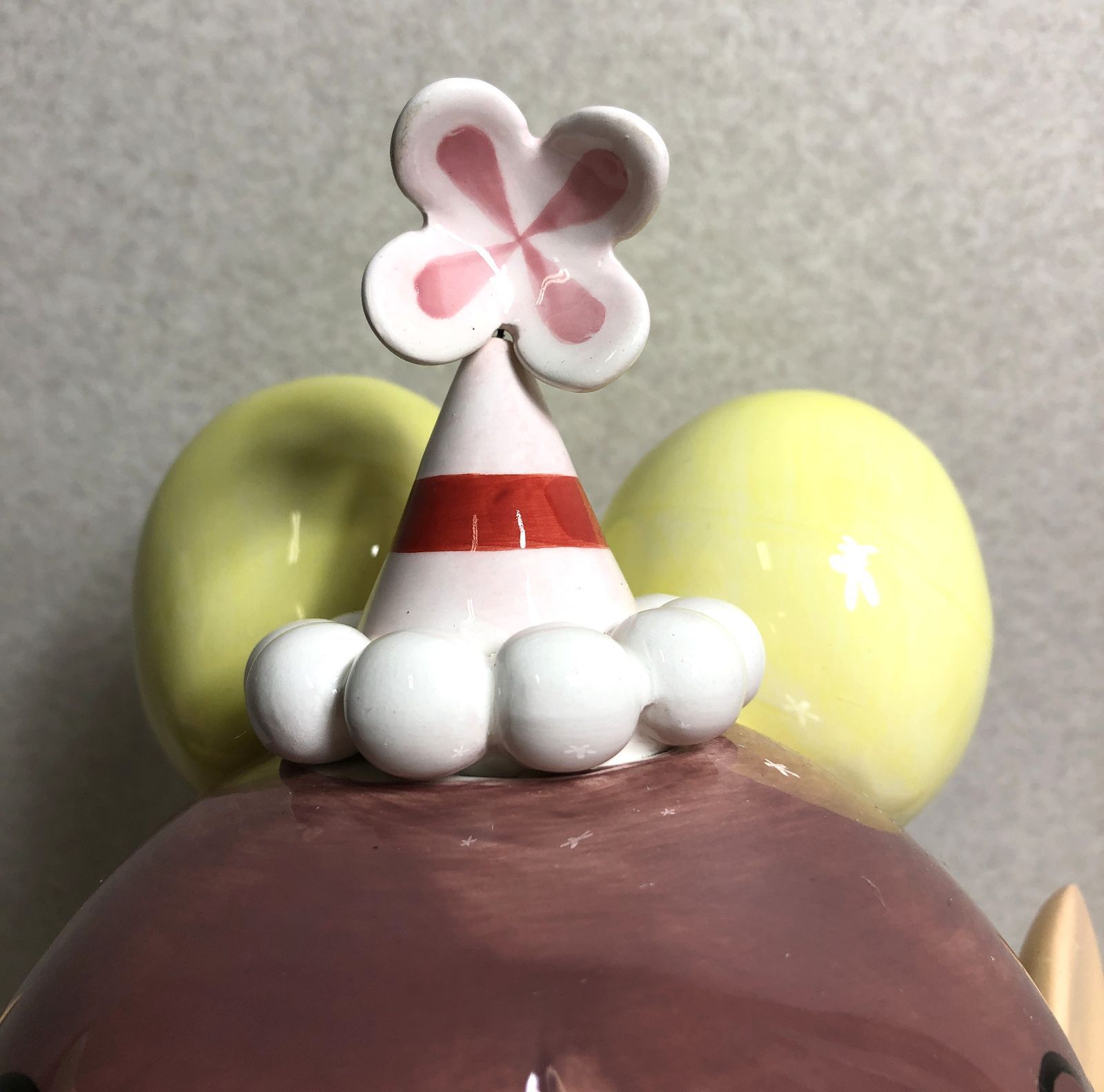 DH998】ハクション大魔王 よばれてとびでてあくびちゃん 陶器製