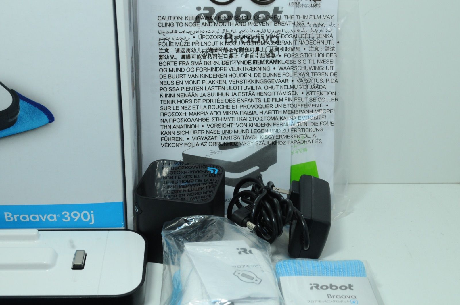 iRobot Braava 390j 床拭きロボット 水拭き 乾拭き 取説欠品 iRobot
