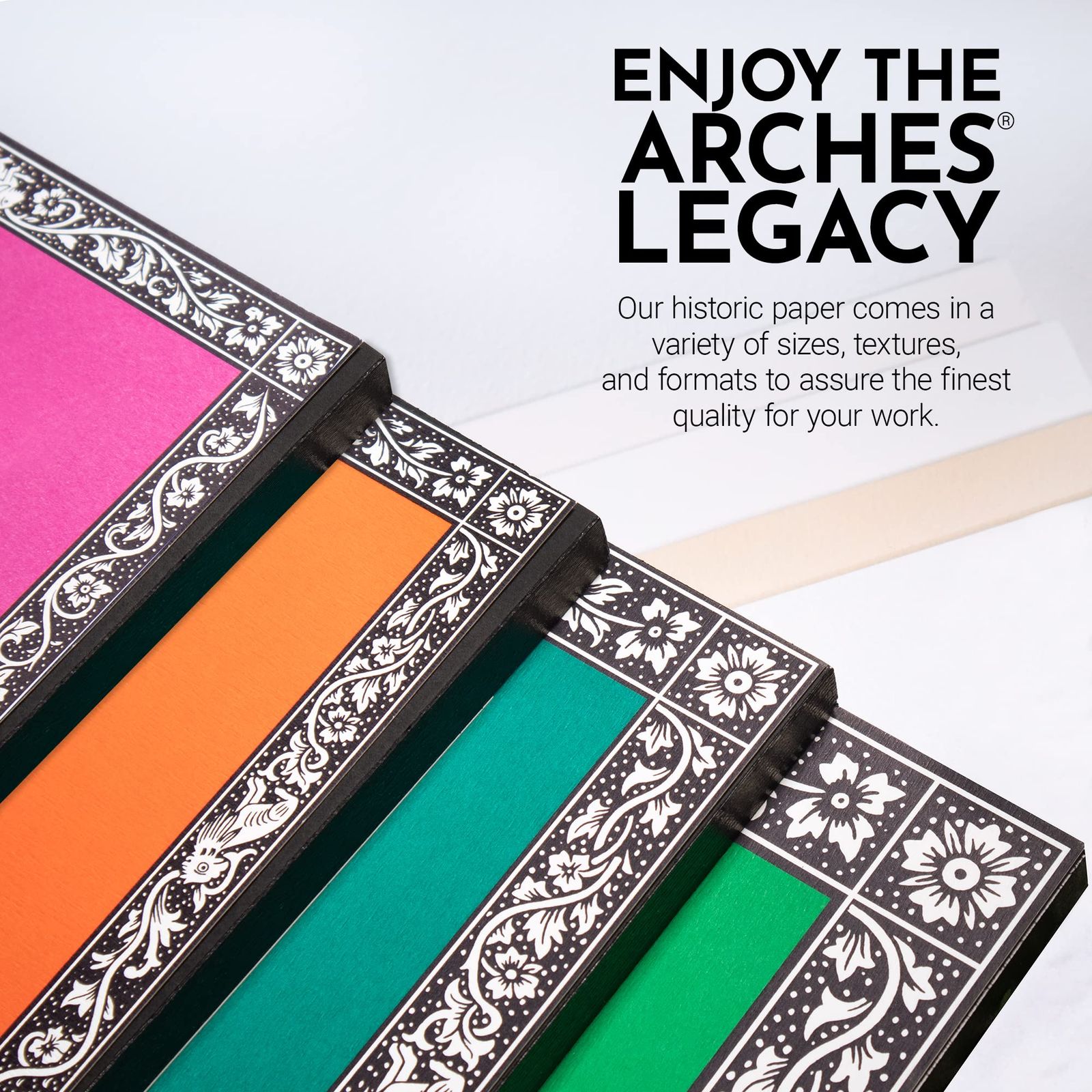 新品 Arches アルシュ 水彩紙 パッド 300g 荒目26X36cm 12枚 (1795103