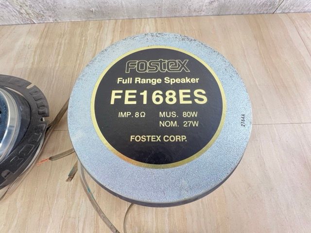 フルレンジスピーカー ユニット 【中古】動作保証 FOSTEX フォステクス FE168ES 2点セット オーディオ機器 / 59280 - メルカリ