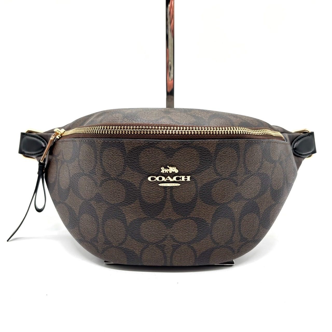 COACH（コーチ） ショルダーバッグ キャメル レザーショルダー