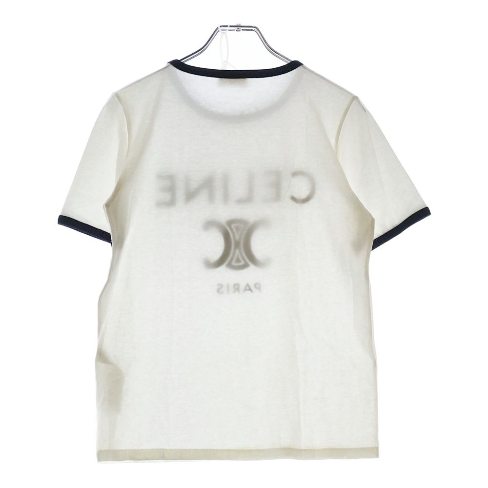 CELINE (セリーヌ) トリオンフ エディ期 コットン Tシャツ XS