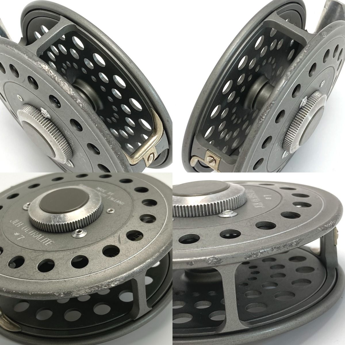 フライリール ハーディ JLH #7 hardy Hardy - JLH #7 Fly Reel w/ Spare Spool - Freestone Vintage Tackle