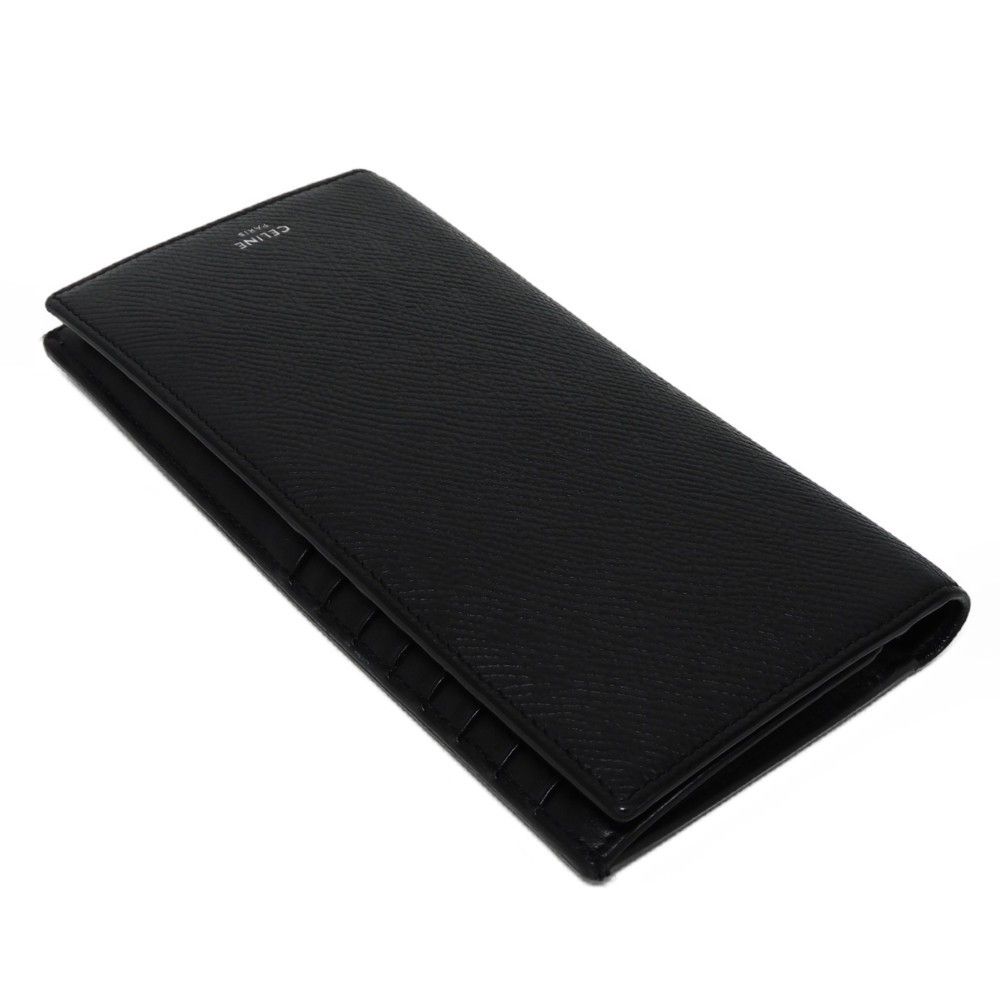 CELINE セリーヌ バーティカル ウォレット 現行 グレイン カーフ  