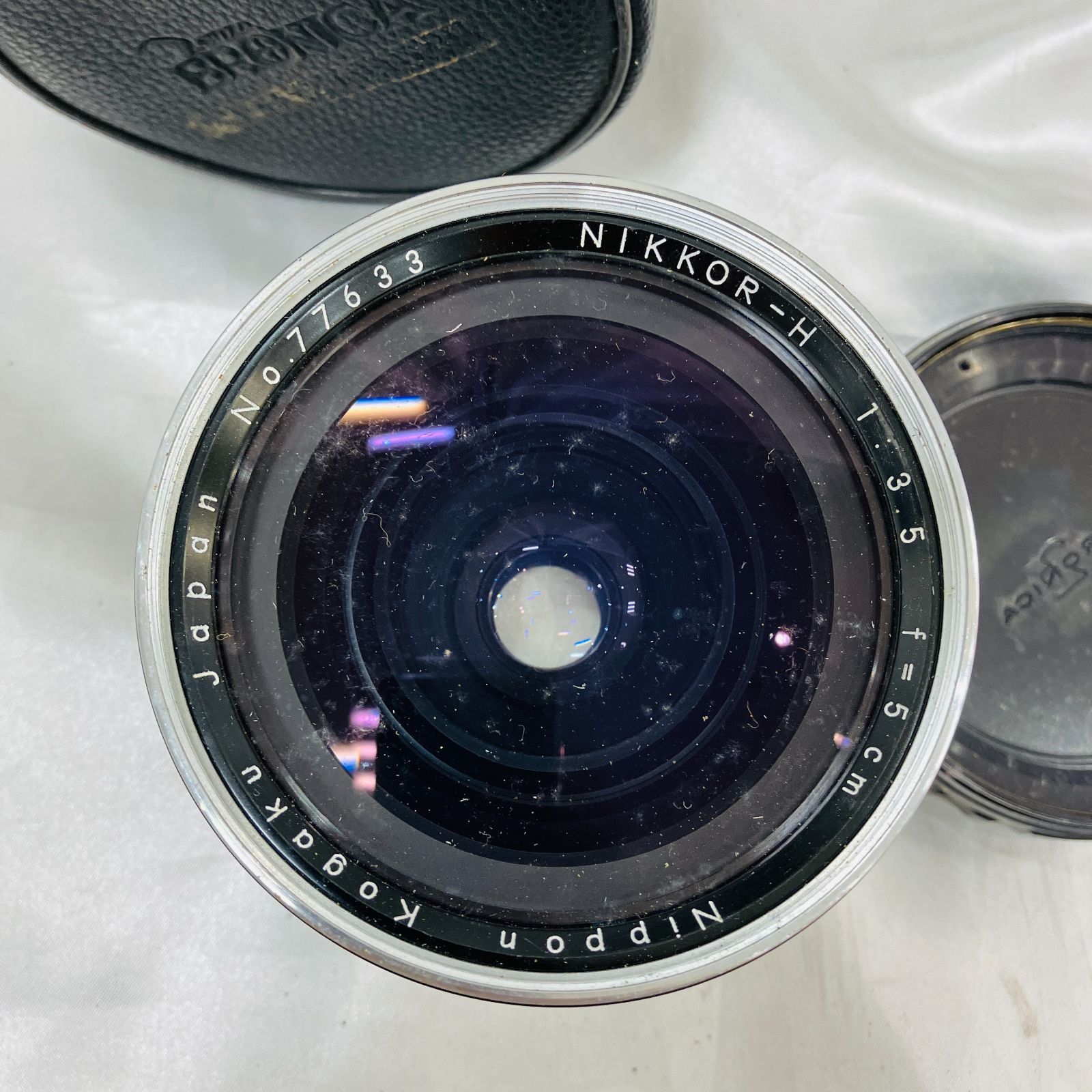 A【】ゼンザブロニカ ZENZA BRONICA NIKKOR-H 5cm f/3.5レンズ
