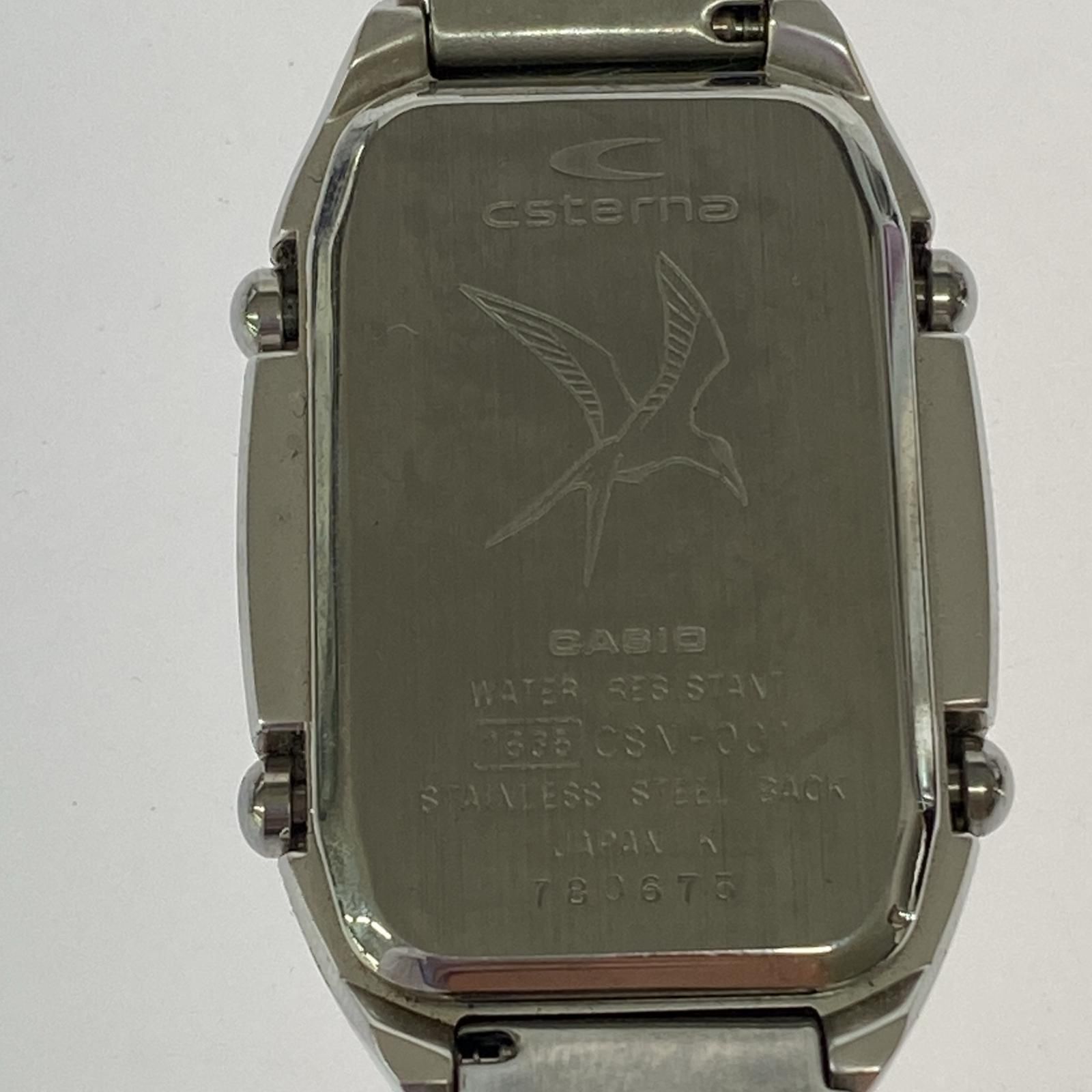 CASIO カシオ 1635 CSN-001 csterna デジタル腕時計/シルバー