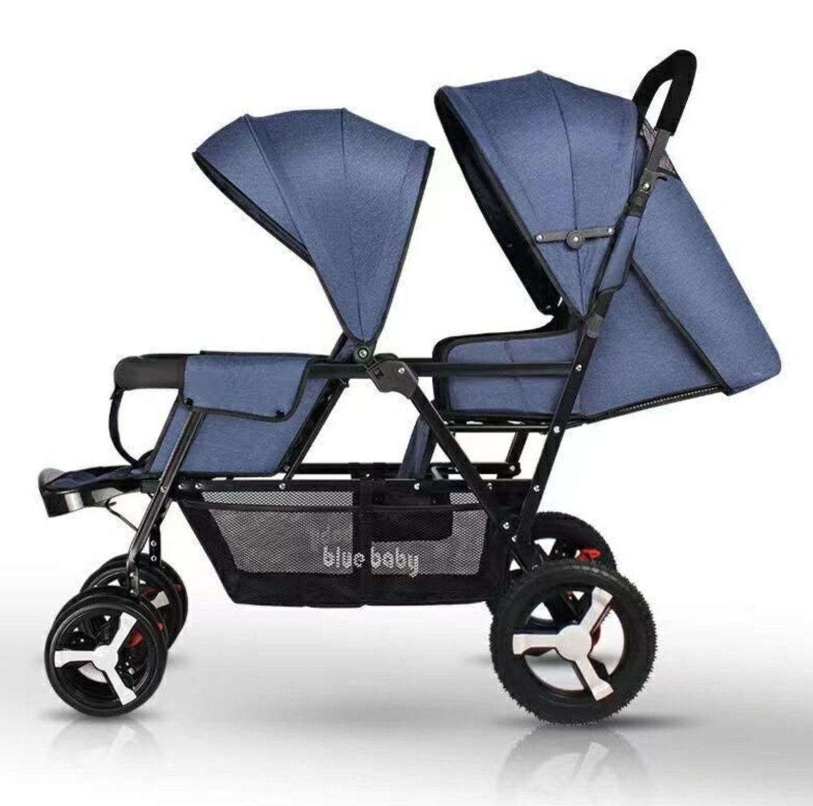 2人乗りベビーカー スマートライド 二人乗り バギー ベビーカー 双子