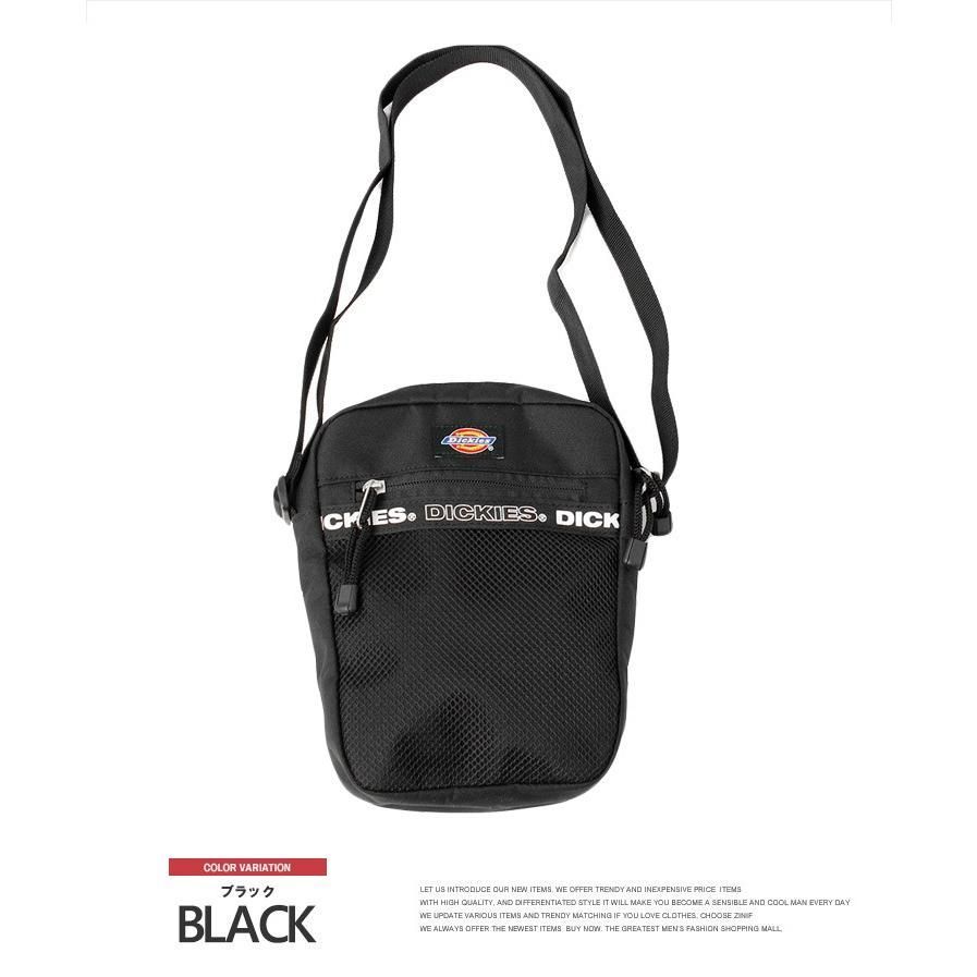 【新品】 【F ブラック】 Dickies ディッキーズ ミニ ショルダーバッグ メンズ レディース メッシュ ロゴ テープ サコッシュ 男女兼用 ミニバッグ 安い ワークマン プラス