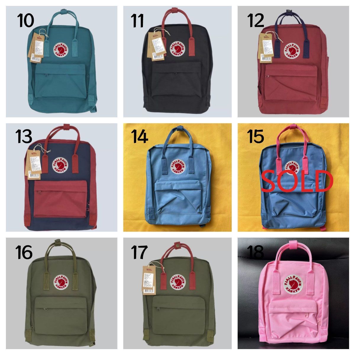 Fjällräven Kanken 真新しい大容量リュックサック男女兼用、 FJALL RAVEN フェールラーベン KANKEN カンケン バッグ リュック