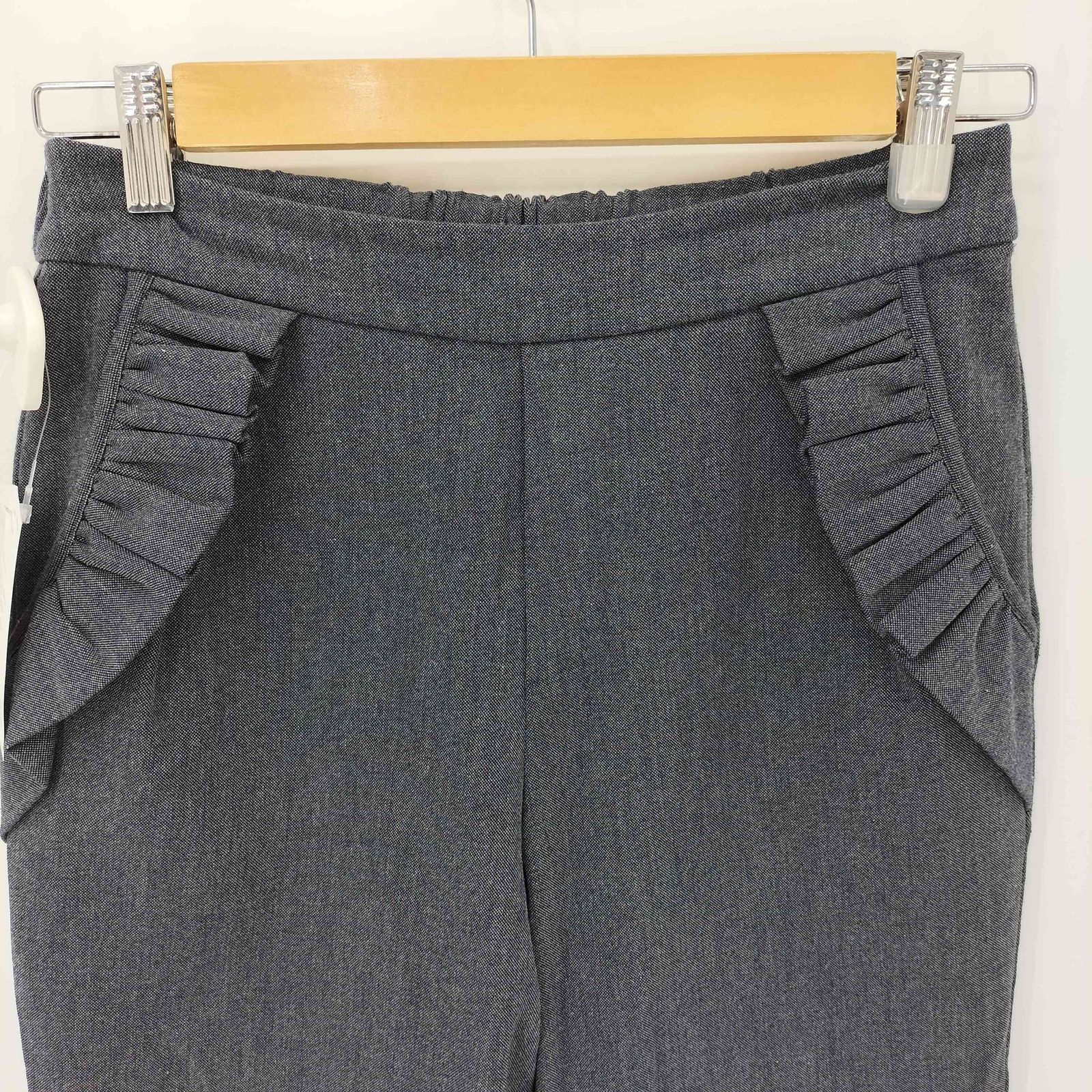 ヘレンチア  ポケットフリルパンツ　36 ヘレンチア HERENCIA フリルポケット パンツ レディース JPN：36