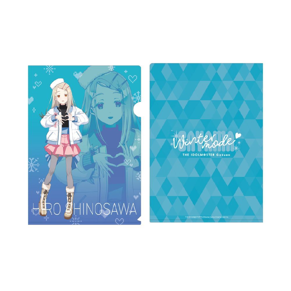 学園アイドルマスター クリアファイル 篠澤広 狭山スキー場
