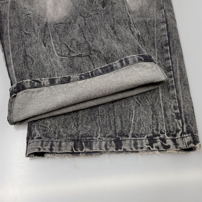 ザッツライフ WIDE DENIM PANTS TF-25030 中古品】 THAT'S LIFE ザッツライフ WIDE DENIM PANTS TF-25030