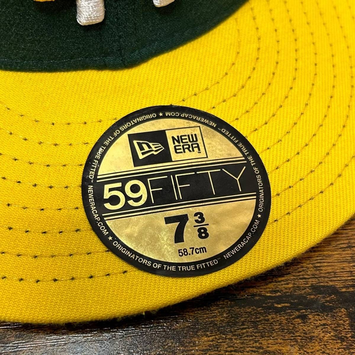 C-43 ニューエラ 59fifty 南アフリカ usa製 ヴィンテージ 840 - Ref