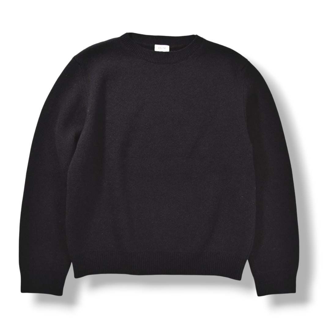 イタリア製 CELINE ⭐︎L セリーヌ 23S49 カシミア 混ウールセーター イタリア製 CELINE ⭐︎L セリーヌ 23S49 カシミア 混ウールセーター