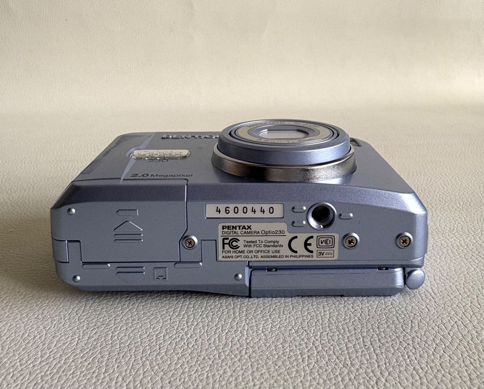 【動作確認済み】PENTAX OPTIO 230 デジタルカメラ 単三電池 PENTAX Optio 230 デジタルカメラ【動作確認済】乾電池稼働