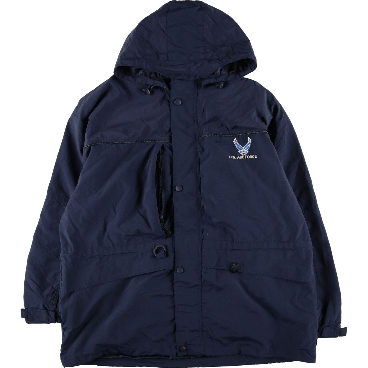 古着 民間品 ACCENT APPAREL U.S.AIR FORCE マウンテンパーカー メンズ