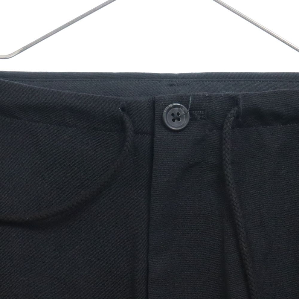 Yohji Yamamoto POUR HOMME スラックス コットンレーヨン Yohji Yamamoto POUR HOMME ウールギャバジン裾ゴムパンツ - Ka