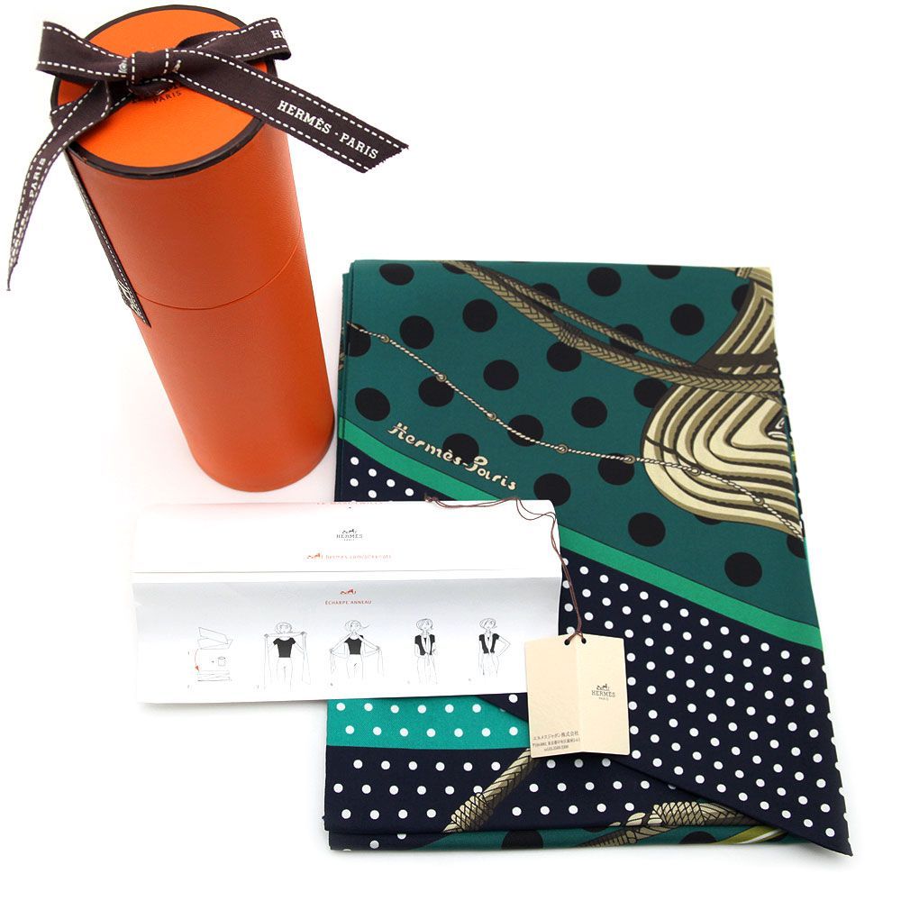 中古 美品】エルメス HERMES スカーフ マキシツイリー Clic Clac