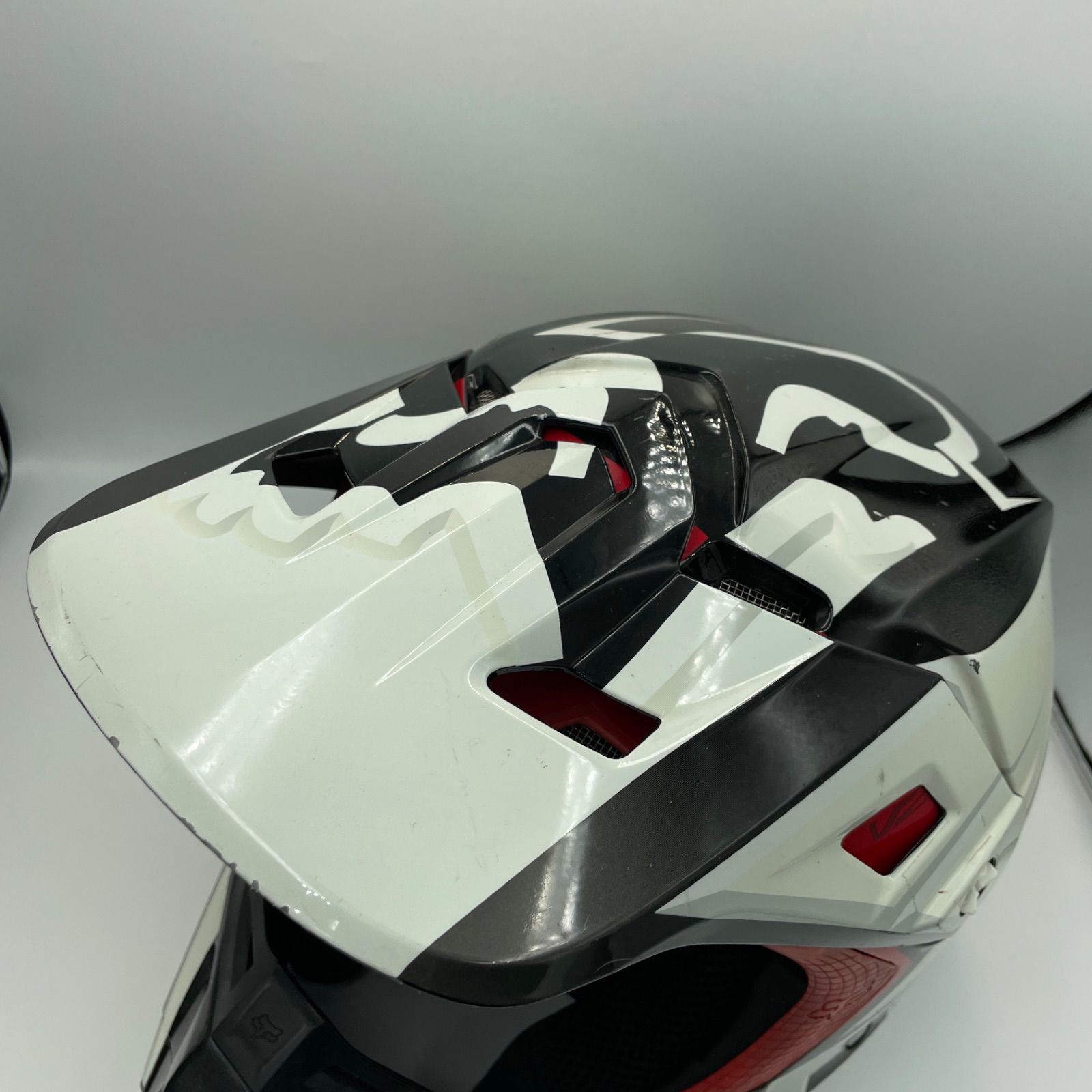 即日発送】FOX V2 オフロードヘルメット Mサイズ モトクロス