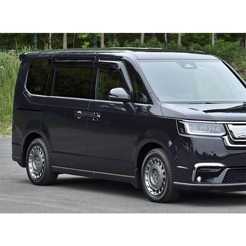 ステップワゴン / スパーダ RP系 ウィンドウモール FJ4554 ステップワゴン RK 全グレード 対応 ステンレス 鏡面 仕上げ