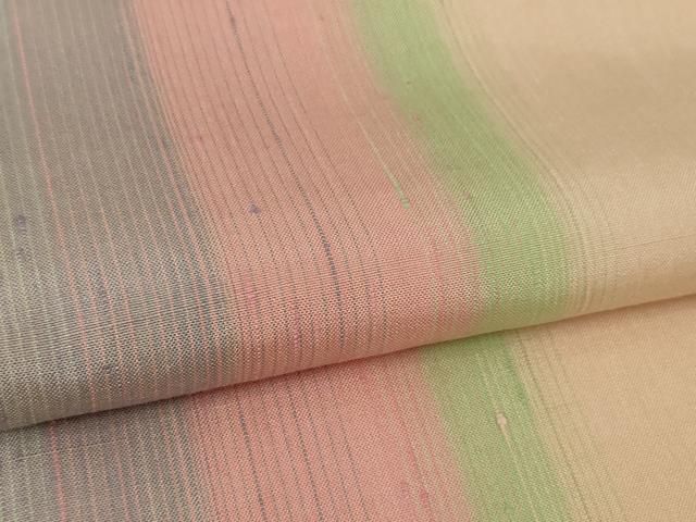 平和屋本店□極上 紅花紬 米沢 間道 逸品 未使用 DZAA4454kh5 - メルカリ 