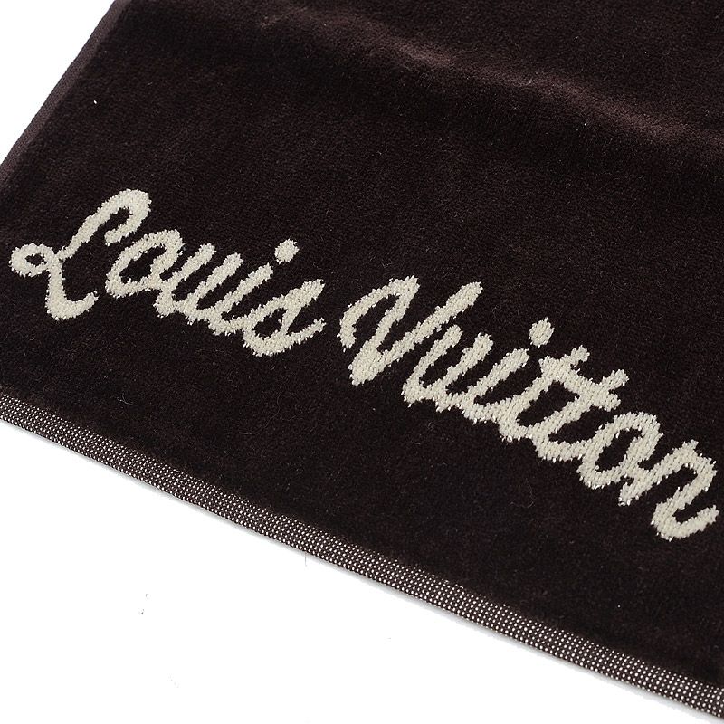 ルイ・ヴィトン ゴルフ タオルセット ダークブラウン コットン