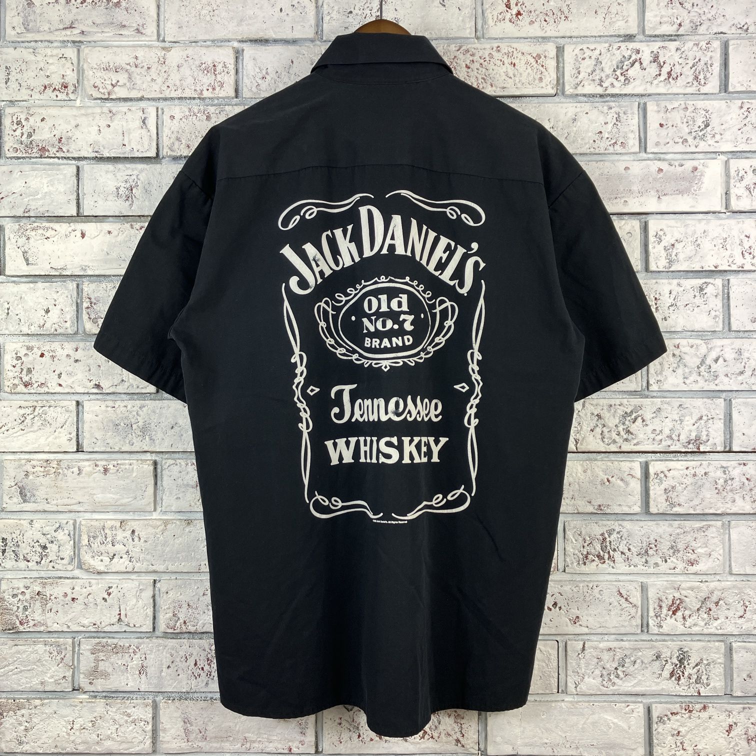 【新品・即決】Jack Daniel　シャツ　XXXL　ブラック　ジャックダニエル　黒　クリックポスト発送可 ジャックダニエル 半袖 ワークシャツ JACK DANIEL´S BOX SHIRTS - メルカリ