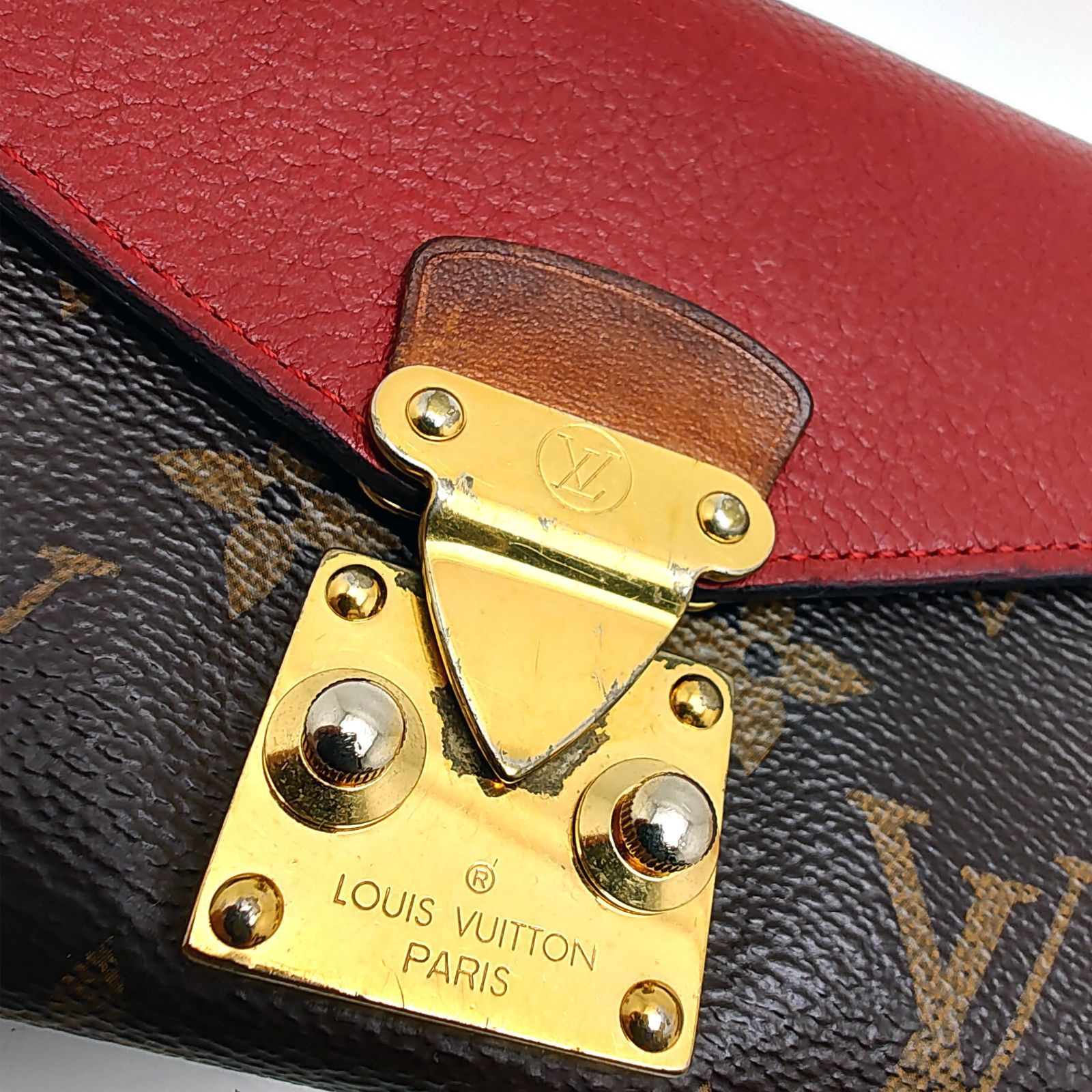 ルイヴィトン モノグラム ポルトフォイユ・パラス 長財布 スリーズ